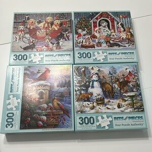 Puzzles! Four all Included! EUC